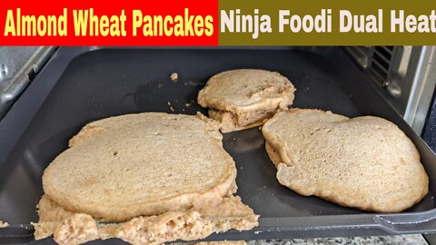 Almond Whole Wheat Pancakes, Ninja Foodi Dual Heat Air Fry Oven