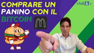 COMPRARE UN PANINO CON IL BITCOIN . Incredibile MCDONALD ACCETTA I BITCOIN. Morris Crypto