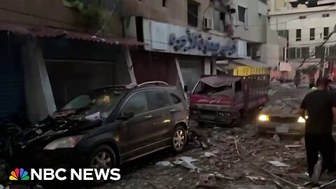 At least one dead after Israel carries out retaliatory strikes in Beirut| RN ✅