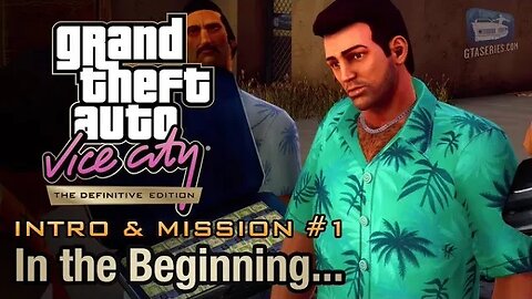 GTA VICE CITY FIRST MISSION: AN OLD FRIEND: VIDEO WALKTHROUGH
