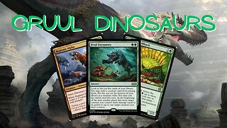 Gruul Dinosaurs | Magic The Gathering (MTG) | Wilds of Eldraine Pioneer