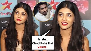 YRKKH : Pranali Rathod Ignores Media Question About Harshad Chopda Leaving The Show