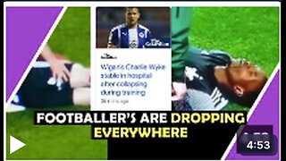 3 x FOOTBALLERS COLLAPSE In 3 x DAYS