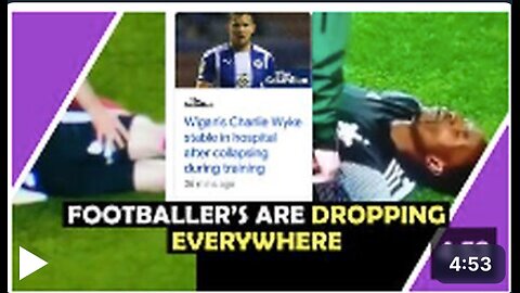 3 x FOOTBALLERS COLLAPSE In 3 x DAYS