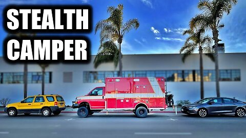 Parallel Parking My 24' Ambulance | VAN LIFE