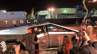 Tesla Cyber Truck Test Ride!