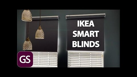 IKEA FYRTUR Smart Blinds To Blackout The Home Theater