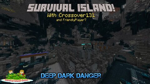 Minecraft Survival Island: Deep Dark Danger!