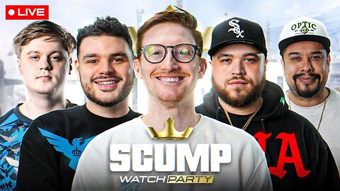 🔴LIVE - SCUMP WATCH PARTY!! - CDL Major 3 Week 3 (Day 1)
