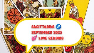 SAGITTARIUS ♐ HERE WE GO! COLLECTIVE LOVE READING SEPTEMBER 2023