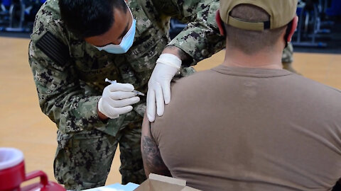 San Diego Sailors Receive COVID-19 Vaccine