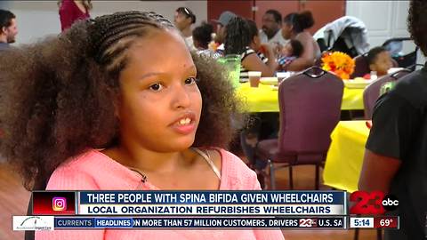 Wheels 4 Bakersfield donates wheelchairs to 3 recipients
