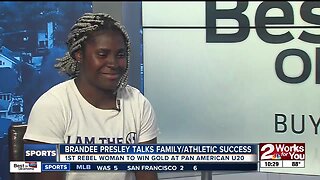 Brandee Presley Talks Family and Athletics Success