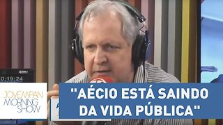 Augusto Nunes: "Aécio está saindo da vida pública pela porta dos fundos"