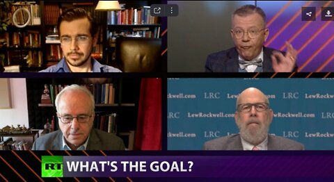 RT CrossTalk on Ukraine: What’s the goal? [Guests: Matt Ehret, Lew Rockwell and Richard Wolff]