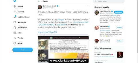 LVMPD reminds you not to leave kids or pets in cars