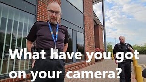 _What have you got on your camera__ - Inspector gets shut down and does walk of shame