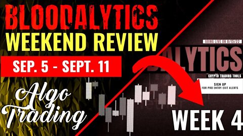 $1,600+ In Profits This Week on a $4K Account! Bloodalytics Weekly Trading Results | 9/5 - 9/11