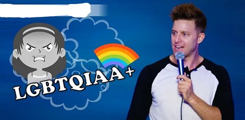 LGBTQIAA+ lady gats mad at comedian