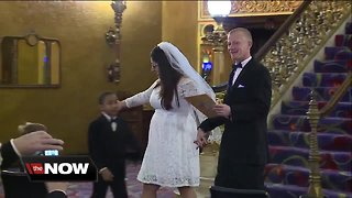 Couples tie the knot at spooky Akron venue on Halloween