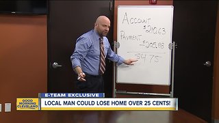 Local man could lose home over 25 cents