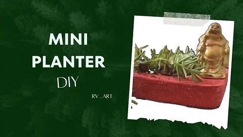 Mini Planter | planter 🪴
