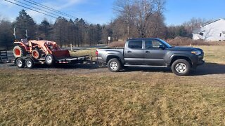 2022 Toyota Tacoma towing 6400 lb