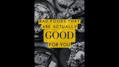 Bad Food That's Good