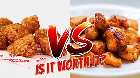 KFC Nuggets Taste Test With My Girlfriend - The Worst!