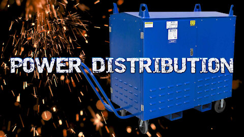 75 KVA Power Distribution Panel - 480V to 120/240V 1PH - (1) 3100R6W (3) 360R6W Receptacles