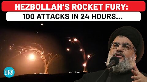 100 Rockets In 4 Waves... | Iron Dome Fails Again As Hezbollah Bleeds Israel | Gaza War