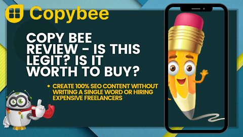 Copy Bee Review - Is this Legit, Is it worth to buy