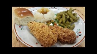 Fried Chicken Without A Skillet - Perfect Oven Fried Chicken No Mess - The Hillbilly Kitchen