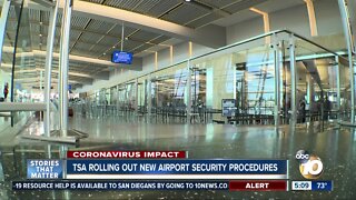 TSA rolling out new airport screening procedures to limit physical contact amid pandemic
