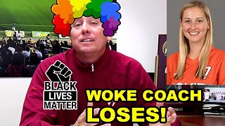 WOKE soccer coach LOSES! Pays out $100,000 to soccer player he PUNISHED who REFUSED to KNEEL for BLM