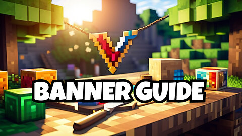 How To Make The Letter V Banner In Minecraft
