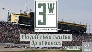 Playoff Field Twisted Up at Kansas #nascar #kylelarson #chaseelliott