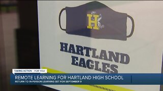 Remote learning for Hartland High School