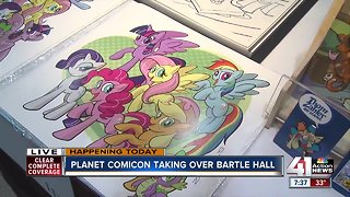 Planet Comicon underway at Bartle Hall