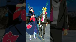 Boruto Melawan Itachi - Siapa paling kuat.#shorts