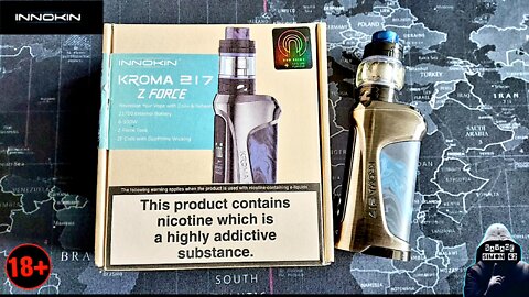 INNOKIN KROMA 217 MOD & Z FORCE TANK REVIEW 🔞 #innokinkroma217 #surgevapor #subohmkit #vape