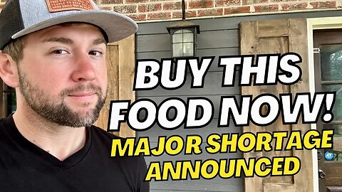 Food SHORTAGE That NO ONE Is Talking About That Affects US (Buy NOW) This Is Just The BEGINNING