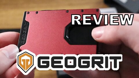 GeoGrit low profile RFID blocking wallet Review made in the USA