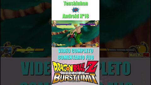 Tenshinhan Vs. Android Nº18 - Dragon Ball Z: Burst Limit #shorts #db #dbz #dbgt #dbs #dbkai #dbzfig