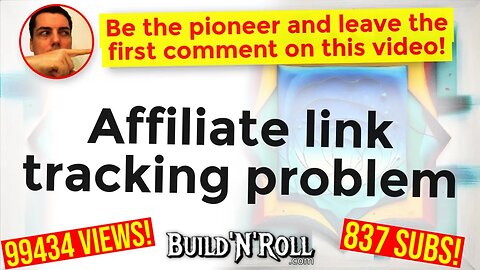 Affiliate link tracking problem