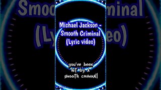 Michael Jackson - Smooth Criminal (Lyrics) #shorts