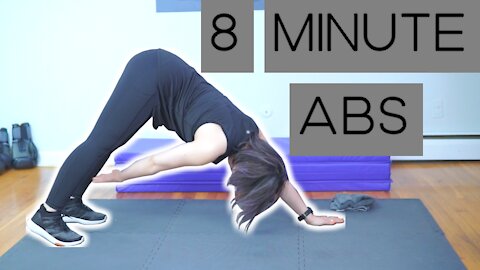 At Home Ab Workout (Under 10 Mins)