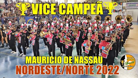 BMMN 2022 - BANDA MARCIAL MAURICIO DE NASSAU 2022 NA COPA NORDESTE NORTE DE BANDAS E FANFARRAS 2022