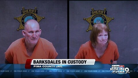Barksdales in custody in Pima County Jail
