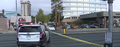 LVMPD responded to barricade situation today